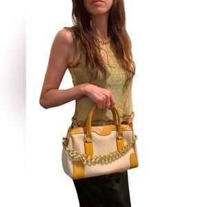 Gucci brown micro Gg small tote